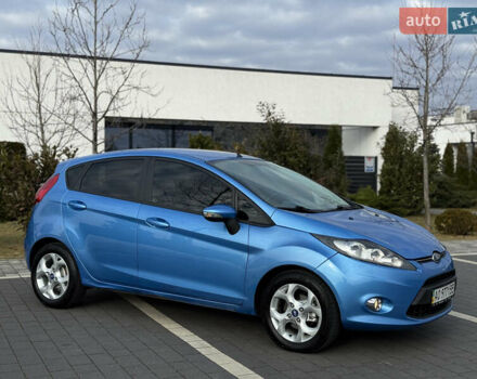 Синий Форд Фиеста, объемом двигателя 1.4 л и пробегом 185 тыс. км за 6350 $, фото 1 на Automoto.ua