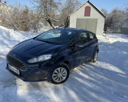 Синий Форд Фиеста, объемом двигателя 1 л и пробегом 145 тыс. км за 4800 $, фото 1 на Automoto.ua