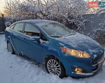 Синий Форд Фиеста, объемом двигателя 1.6 л и пробегом 192 тыс. км за 7000 $, фото 1 на Automoto.ua