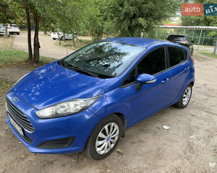 Синий Форд Фиеста, объемом двигателя 1 л и пробегом 121 тыс. км за 6000 $, фото 1 на Automoto.ua