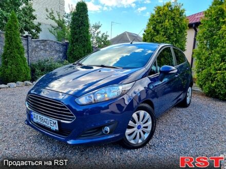 Синий Форд Фиеста, объемом двигателя 1 л и пробегом 127 тыс. км за 5999 $, фото 1 на Automoto.ua