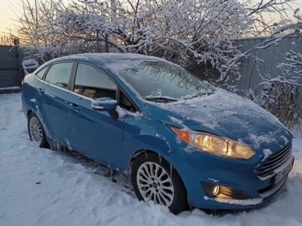 Синий Форд Фиеста, объемом двигателя 1.6 л и пробегом 192 тыс. км за 7000 $, фото 1 на Automoto.ua