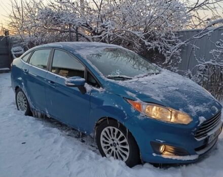 Синий Форд Фиеста, объемом двигателя 1.6 л и пробегом 192 тыс. км за 7000 $, фото 1 на Automoto.ua