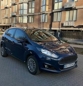 Синий Форд Фиеста, объемом двигателя 1 л и пробегом 109 тыс. км за 5400 $, фото 1 на Automoto.ua