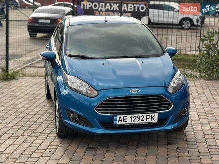 Синий Форд Фиеста, объемом двигателя 1.6 л и пробегом 125 тыс. км за 8700 $, фото 1 на Automoto.ua