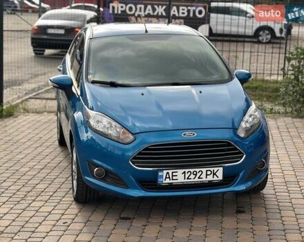 Синий Форд Фиеста, объемом двигателя 1.6 л и пробегом 125 тыс. км за 8700 $, фото 1 на Automoto.ua