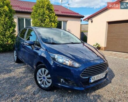 Синий Форд Фиеста, объемом двигателя 1 л и пробегом 127 тыс. км за 6500 $, фото 1 на Automoto.ua
