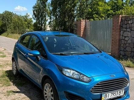 Синий Форд Фиеста, объемом двигателя 1.25 л и пробегом 77 тыс. км за 7500 $, фото 1 на Automoto.ua