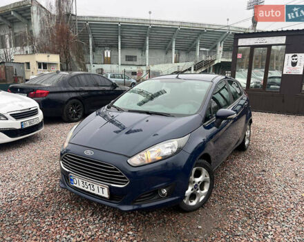 Синий Форд Фиеста, объемом двигателя 1 л и пробегом 109 тыс. км за 6200 $, фото 1 на Automoto.ua