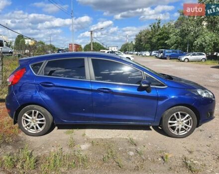 Синий Форд Фиеста, объемом двигателя 1 л и пробегом 124 тыс. км за 7000 $, фото 1 на Automoto.ua