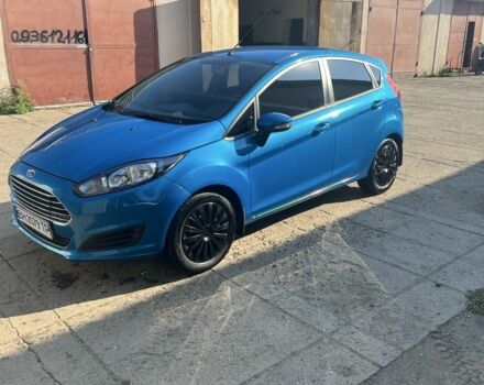 Синий Форд Фиеста, объемом двигателя 1 л и пробегом 150 тыс. км за 5600 $, фото 1 на Automoto.ua
