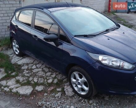Синий Форд Фиеста, объемом двигателя 1 л и пробегом 177 тыс. км за 5500 $, фото 1 на Automoto.ua