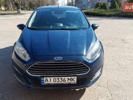 Синий Форд Фиеста, объемом двигателя 1.5 л и пробегом 129 тыс. км за 9500 $, фото 1 на Automoto.ua