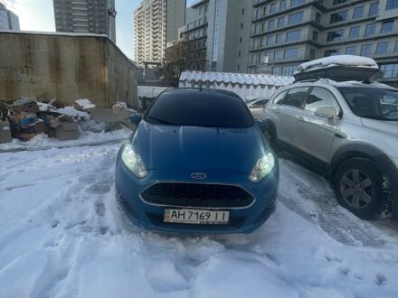 Синий Форд Фиеста, объемом двигателя 1.6 л и пробегом 240 тыс. км за 7700 $, фото 1 на Automoto.ua