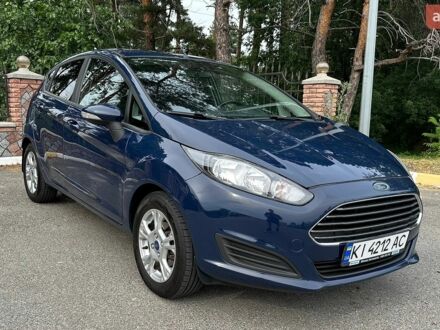 Синий Форд Фиеста, объемом двигателя 1 л и пробегом 133 тыс. км за 6800 $, фото 1 на Automoto.ua