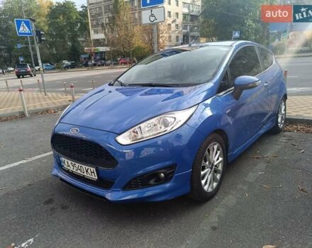 Синий Форд Фиеста, объемом двигателя 1 л и пробегом 153 тыс. км за 6500 $, фото 1 на Automoto.ua