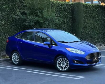 Синий Форд Фиеста, объемом двигателя 1.6 л и пробегом 87 тыс. км за 1600 $, фото 1 на Automoto.ua