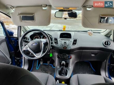 Синий Форд Фиеста, объемом двигателя 1 л и пробегом 173 тыс. км за 6800 $, фото 1 на Automoto.ua