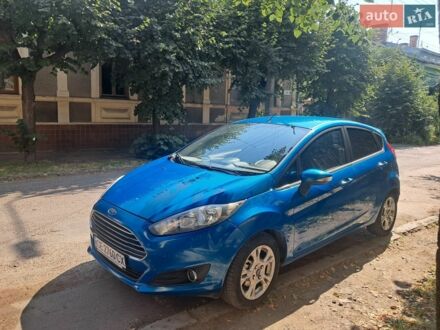 Синий Форд Фиеста, объемом двигателя 1 л и пробегом 133 тыс. км за 7000 $, фото 1 на Automoto.ua