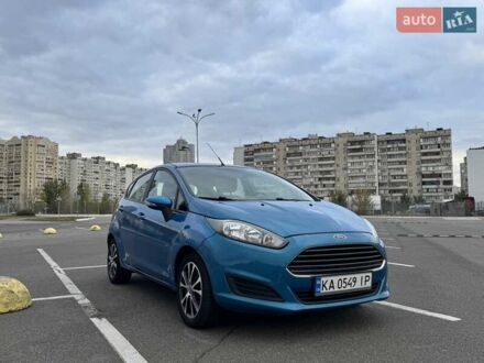 Синий Форд Фиеста, объемом двигателя 1 л и пробегом 125 тыс. км за 7500 $, фото 1 на Automoto.ua