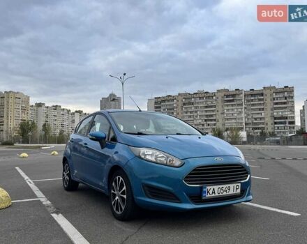 Синий Форд Фиеста, объемом двигателя 1 л и пробегом 125 тыс. км за 7500 $, фото 1 на Automoto.ua