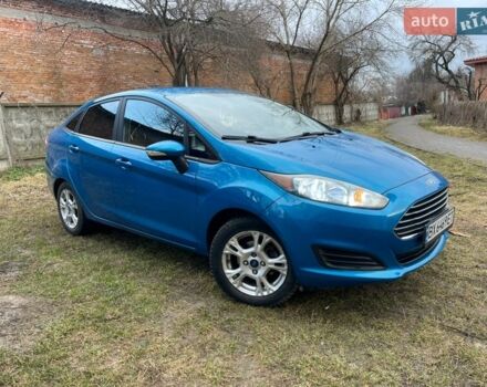 Синий Форд Фиеста, объемом двигателя 1.6 л и пробегом 157 тыс. км за 6850 $, фото 1 на Automoto.ua