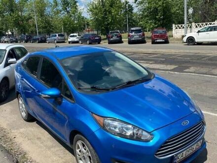 Синий Форд Фиеста, объемом двигателя 1.6 л и пробегом 191 тыс. км за 6500 $, фото 1 на Automoto.ua