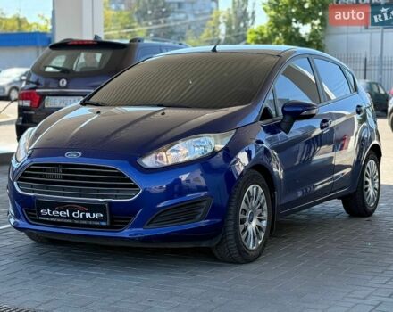 Синий Форд Фиеста, объемом двигателя 1 л и пробегом 72 тыс. км за 7599 $, фото 1 на Automoto.ua