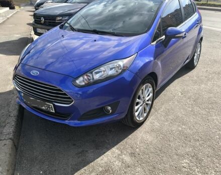 Синий Форд Фиеста, объемом двигателя 1.6 л и пробегом 204 тыс. км за 6300 $, фото 1 на Automoto.ua