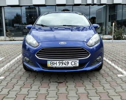 Синий Форд Фиеста, объемом двигателя 1.6 л и пробегом 170 тыс. км за 9900 $, фото 1 на Automoto.ua