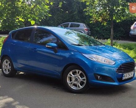 Синий Форд Фиеста, объемом двигателя 1 л и пробегом 142 тыс. км за 8600 $, фото 1 на Automoto.ua