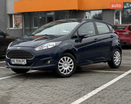Синий Форд Фиеста, объемом двигателя 1 л и пробегом 190 тыс. км за 6600 $, фото 1 на Automoto.ua