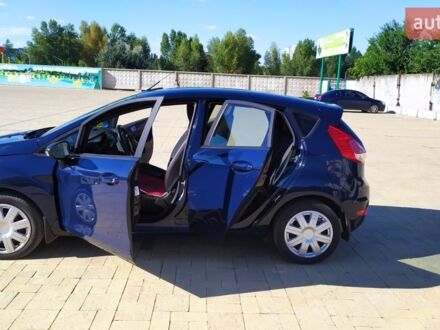 Синий Форд Фиеста, объемом двигателя 1 л и пробегом 37 тыс. км за 9100 $, фото 1 на Automoto.ua