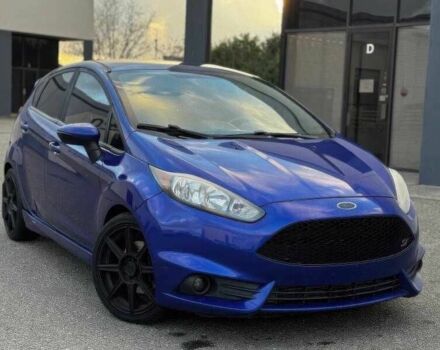 Синий Форд Фиеста, объемом двигателя 1.6 л и пробегом 98 тыс. км за 3900 $, фото 1 на Automoto.ua