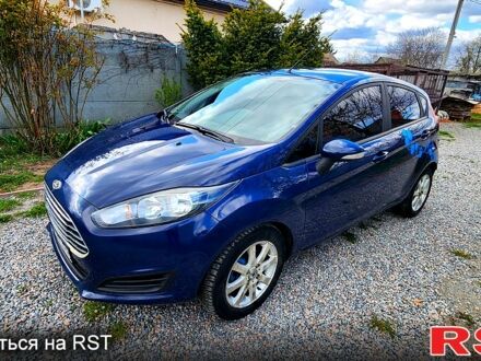 Синий Форд Фиеста, объемом двигателя 1 л и пробегом 86 тыс. км за 6500 $, фото 1 на Automoto.ua