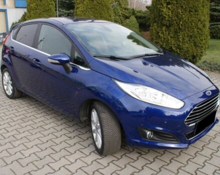 Синий Форд Фиеста, объемом двигателя 1 л и пробегом 125 тыс. км за 2000 $, фото 1 на Automoto.ua