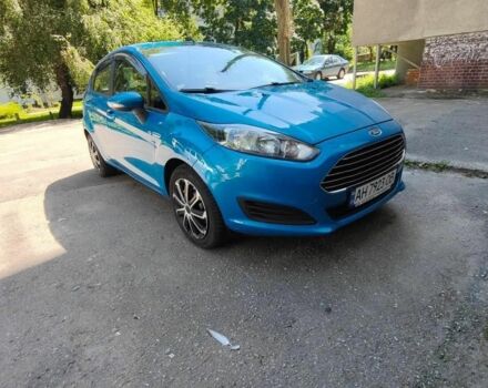 Синий Форд Фиеста, объемом двигателя 1 л и пробегом 62 тыс. км за 7500 $, фото 1 на Automoto.ua