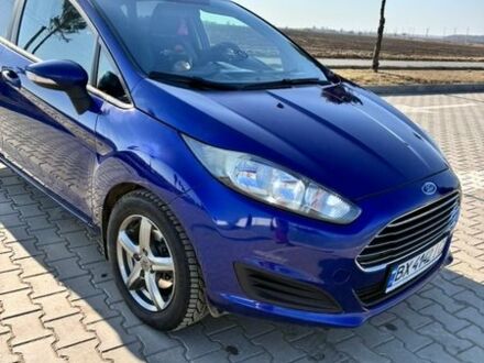 Синий Форд Фиеста, объемом двигателя 1 л и пробегом 160 тыс. км за 7300 $, фото 1 на Automoto.ua