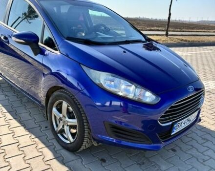 Синий Форд Фиеста, объемом двигателя 1 л и пробегом 160 тыс. км за 7300 $, фото 1 на Automoto.ua