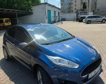 Синий Форд Фиеста, объемом двигателя 1 л и пробегом 130 тыс. км за 7500 $, фото 1 на Automoto.ua