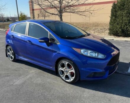 Синий Форд Фиеста, объемом двигателя 1.6 л и пробегом 74 тыс. км за 3800 $, фото 1 на Automoto.ua