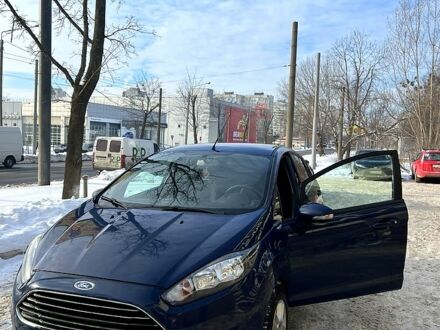 Синий Форд Фиеста, объемом двигателя 1 л и пробегом 205 тыс. км за 6000 $, фото 1 на Automoto.ua