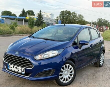Синий Форд Фиеста, объемом двигателя 1 л и пробегом 116 тыс. км за 5490 $, фото 1 на Automoto.ua