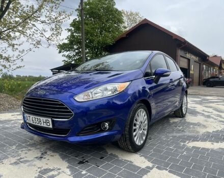 Синій Форд Фієста, об'ємом двигуна 1.6 л та пробігом 154 тис. км за 8510 $, фото 1 на Automoto.ua