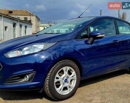 Синій Форд Фієста, об'ємом двигуна 1 л та пробігом 124 тис. км за 5999 $, фото 1 на Automoto.ua