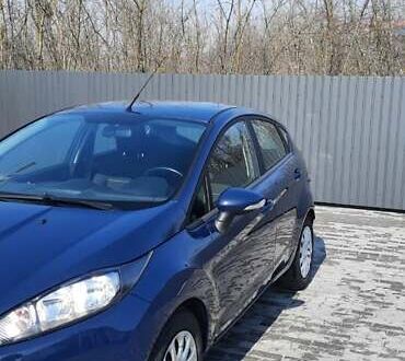 Синий Форд Фиеста, объемом двигателя 1.4 л и пробегом 151 тыс. км за 9700 $, фото 1 на Automoto.ua