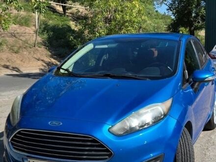 Синий Форд Фиеста, объемом двигателя 1.6 л и пробегом 190 тыс. км за 6900 $, фото 1 на Automoto.ua