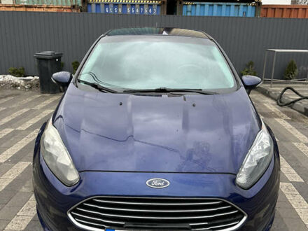 Синий Форд Фиеста, объемом двигателя 1.6 л и пробегом 140 тыс. км за 8000 $, фото 1 на Automoto.ua
