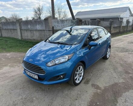 Синий Форд Фиеста, объемом двигателя 1.6 л и пробегом 98 тыс. км за 5900 $, фото 1 на Automoto.ua