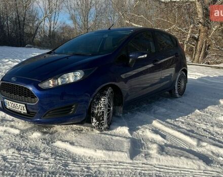 Синий Форд Фиеста, объемом двигателя 1 л и пробегом 80 тыс. км за 9500 $, фото 1 на Automoto.ua